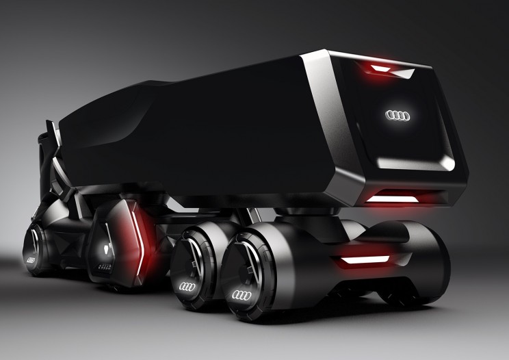 Audi Concept Sketches Look Like an Impressive Tesla Semi Competitor Audi Concept Sketches Look Like an Impressive Tesla Semi Competitor