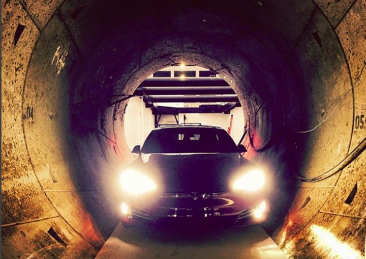 Elon Musk Gives Instagram Fans Another Look Into His Boring Company