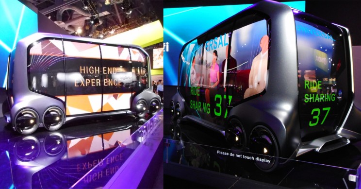 Toyota Showcases their Autonomous Modular E-Commerce Vehicle, the E-Palette