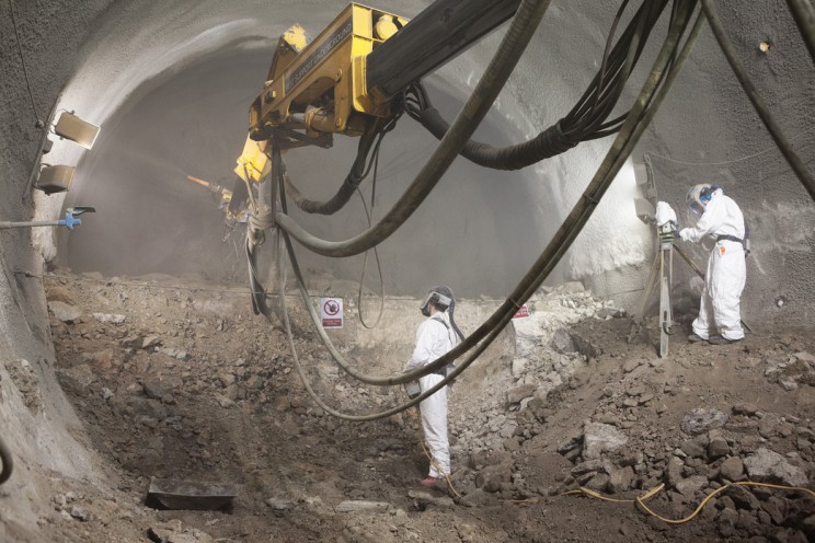 New CrossRail Station Spray Concert Lining