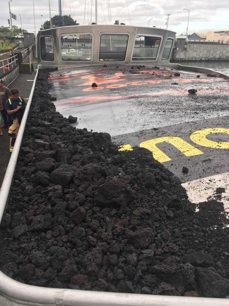 ‘Lava Bomb’ From Hawaii Volcano Hits Boat, Injuring 23 Passengers ‘Lava Bomb’ From Hawaii Volcano Hits Boat, Injuring 23 Passengers