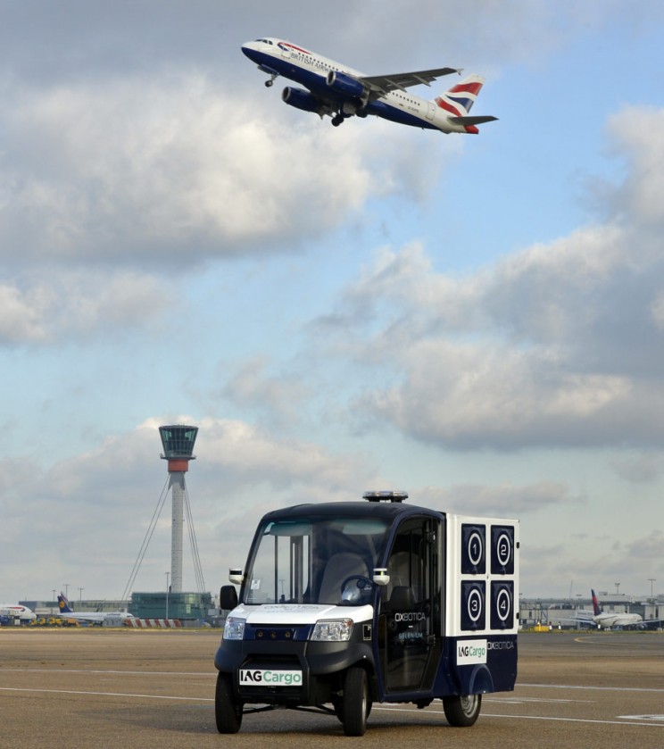 Heathrow Airport Conducts First Trail of Newest Autonomous Airside Vehicles Heathrow Airport Conducts First Trail of Newest Autonomous Airside Vehicles