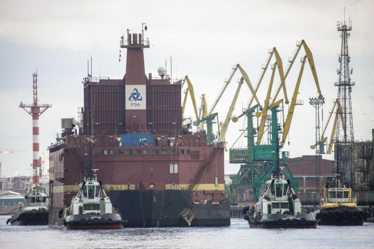 Russia's First-of-Its-Kind Floating Nuclear Plant Begins Its First Voyage Russia's First-of-Its-Kind Floating Nuclear Plant Begins Its First Voyage