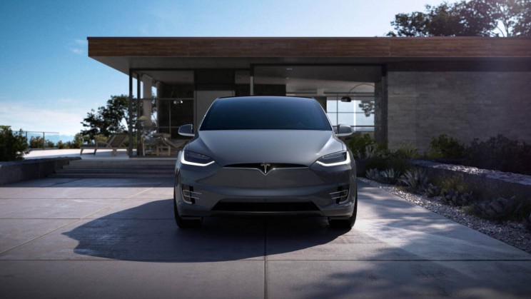 tesla model x electric car