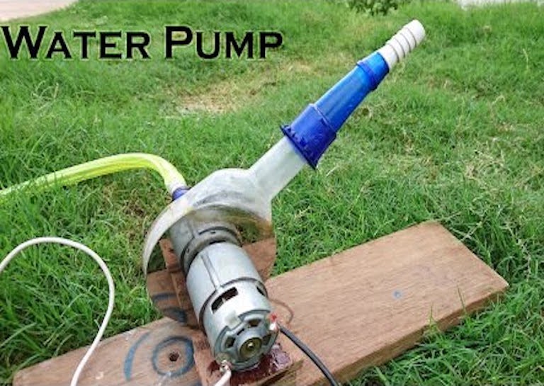 Make a Centrifugal Water Pump Using a Hard Drive