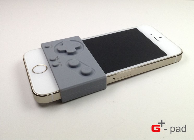 G-Pad silicone sleeve adds Gameboy buttons to your iPhone