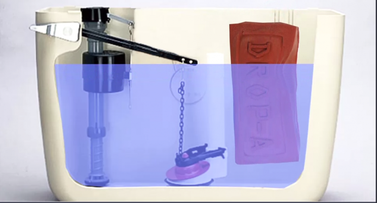 Rubber brick could save millions of gallons of water