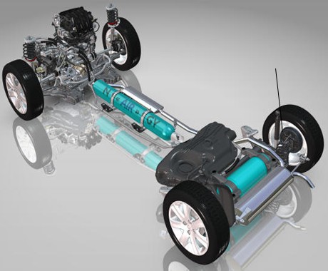 Peugeot Hybrid Air : A car that runs on air
