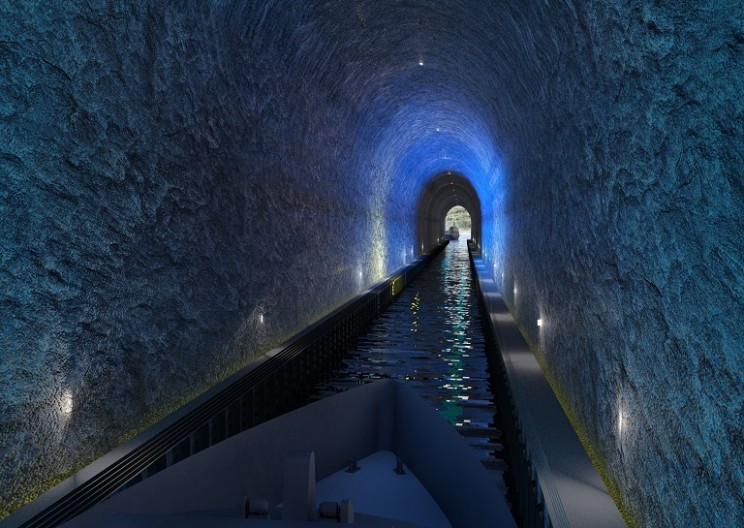 Norway Is Planing to Build the World's First Full-Scale Ship Tunnel