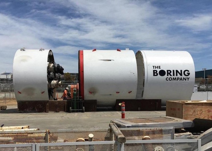 Elon Musk Names Boring Company's First Machine Something Nobody Expected