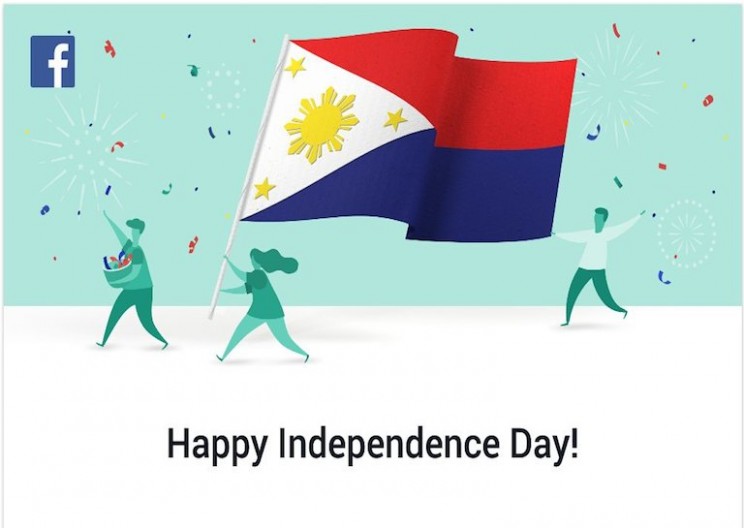 Facebook Accidentally Mixes up Philippine's Flag and Announced They are at War
