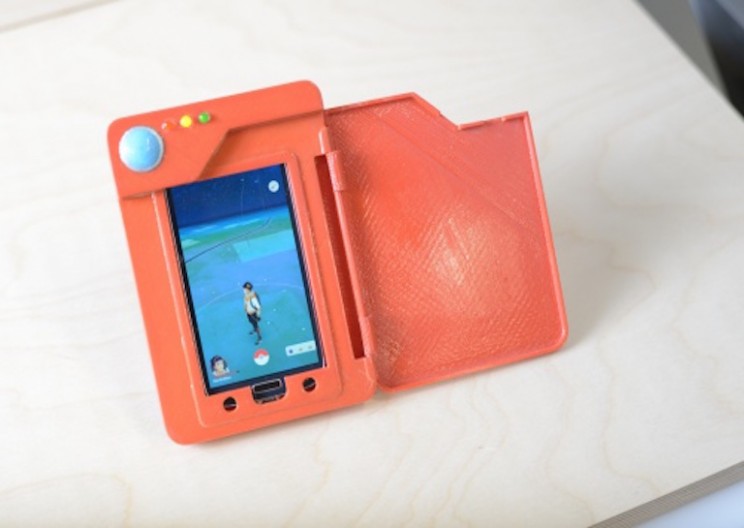 3D Printed Pokédex Battery Case is Everything You Need to Catch 'em All