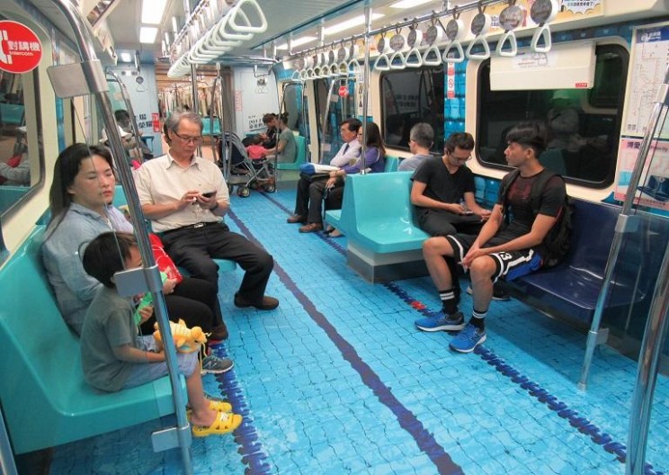 Taipei Transforms Subway Cars into Different Sport Venues For the Universiade Games