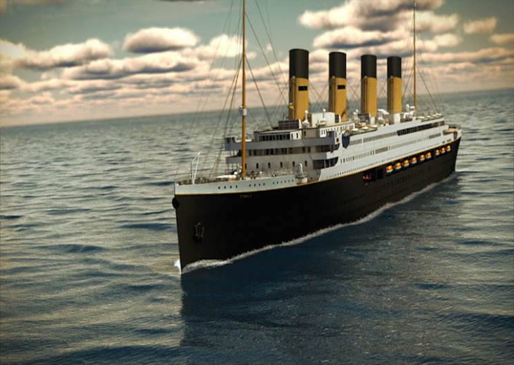 Exact Replica of The Titanic Sets Sail in 2018