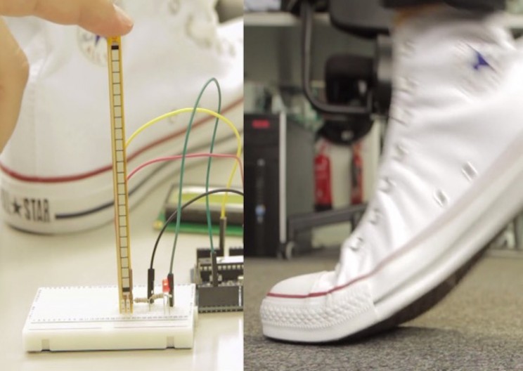 Rock Out in the new line of Converse with a Built in Wah Pedal