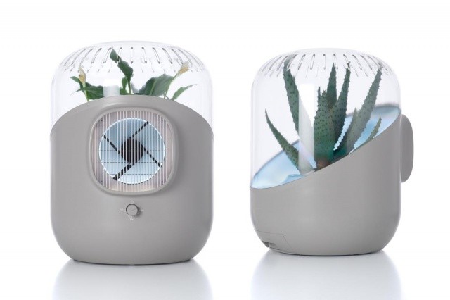 Andrea air purifier makes plants 1000% more effective