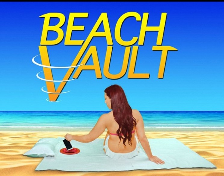 Get secure on the beach with the Beach Vault
