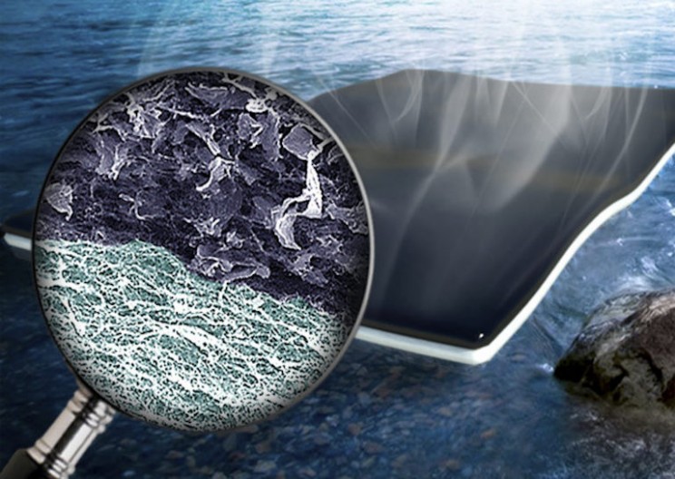 Graphene Sheets Clean Water Fast and Effectively