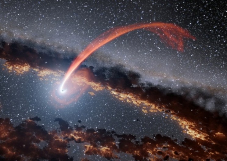NASA Caught a Black Hole Devouring a Star