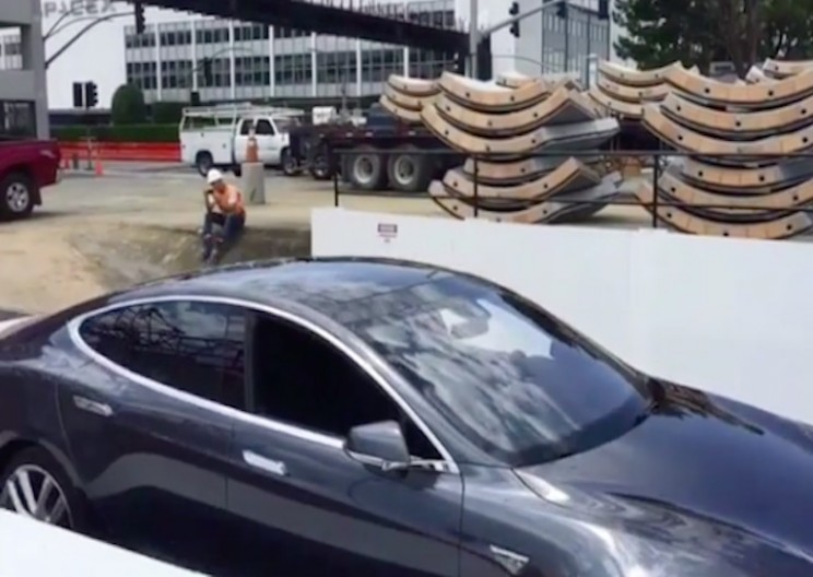 Elon Musk Shares Test Video of the Boring Company's First Working Car Elevator