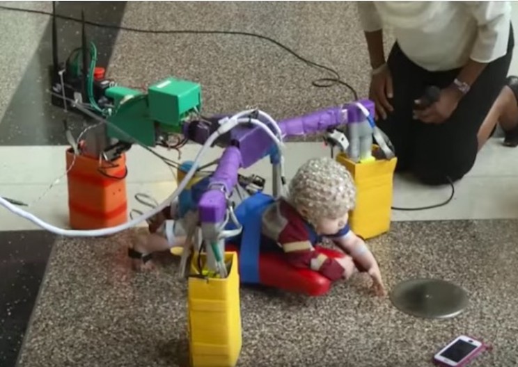 Crawling Robot Helps Babies Combat Cerebral Palsy