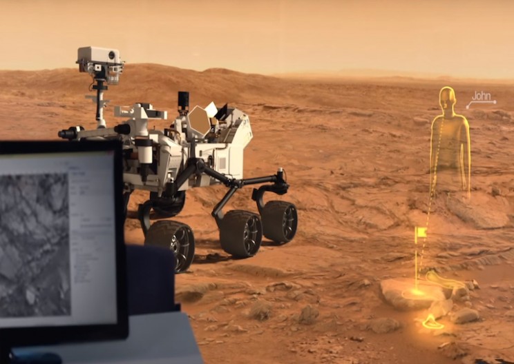 Microsoft's HoloLens can teleport you to Mars