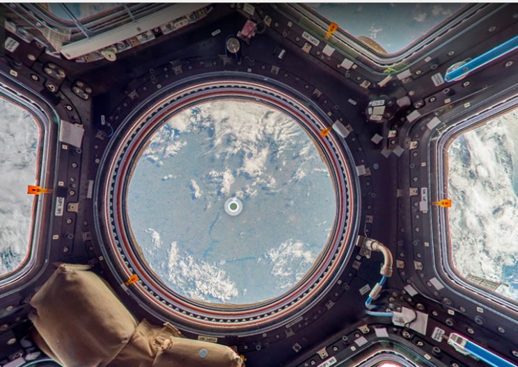You Can Now Take a Tour Through the ISS Thanks to Google Street View