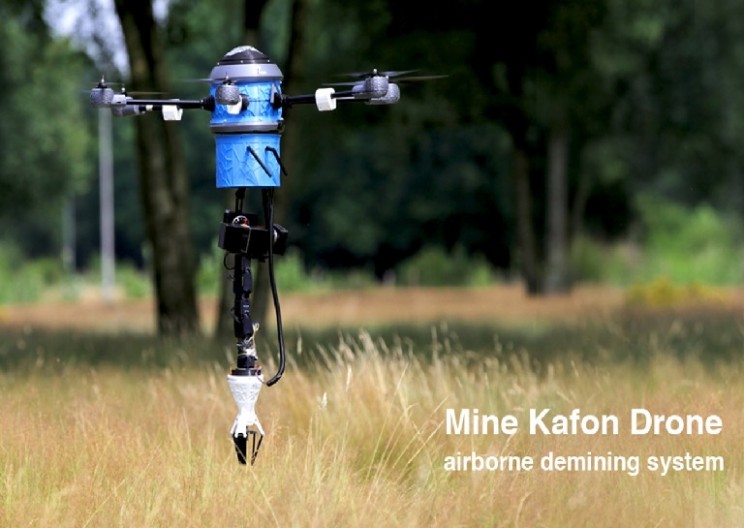 Airborne De-mining system Aims to Clear all Mines within 10 Years
