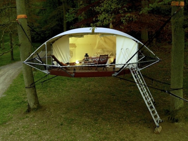 Dom'Up takes camping to luxurious heights
