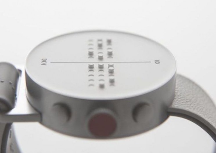 This First-Ever Braille Smartwatch Lets Its Users Read Time by Touch