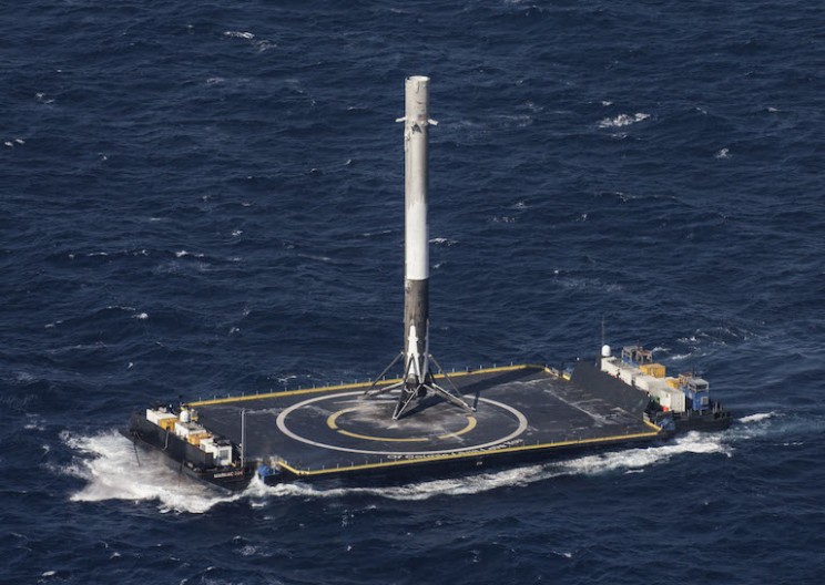 SpaceX Lands on Drone Ship for 3rd Time Successfully