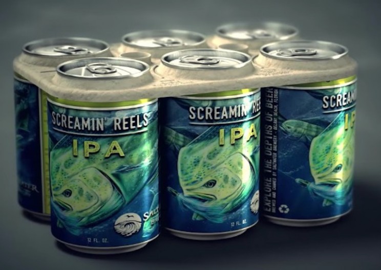 Brewery Develops Edible 6-Pack Rings to Protect Marine Life
