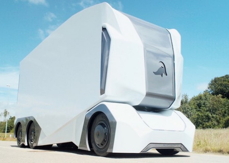 Einride Launches a Prototype for Its Driverless Electric Truck T-Pod