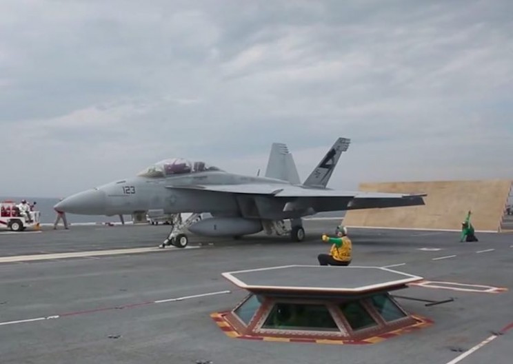 US Navy Successfully Launches First Fighter Jet With Electromagnetic Catapult