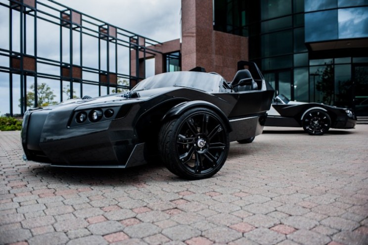 The Real Bat-Mobile? Epic's EV TORQ Three-Wheeled Roadster