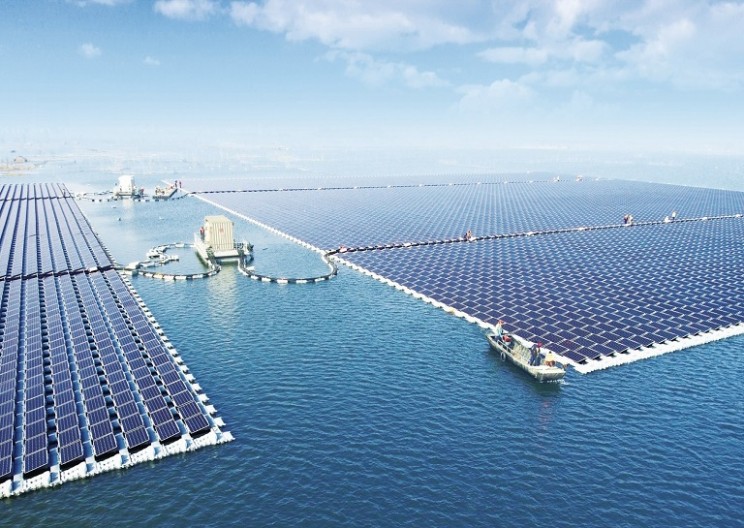 China Is Now Powered by the World's Largest Floating Solar Power Plant