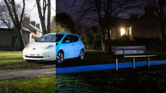 Nissan Leaf glow-in-the-dark edition