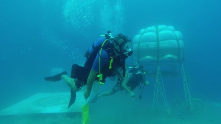 Nemo Garden grows crops underwater in Italy