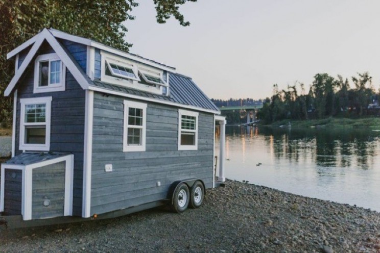 Luxury living from Tiny Heirlooms off the grid tiny house