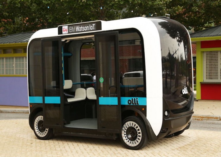 Local Motors Creates Electric Autonomous Car that Drives with IBM's Watson