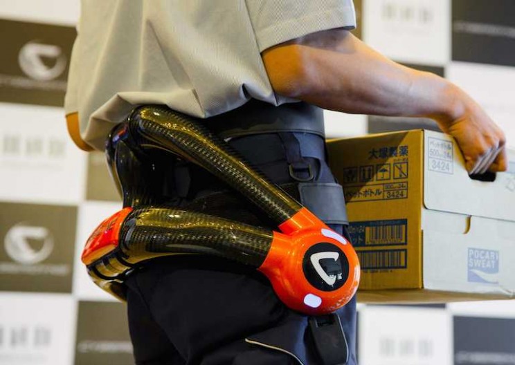 Japan's Elderly Workforce Gets Exoskeletons