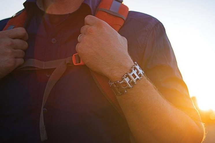 The Leatherman Tread offers 25 tools in a bracelet