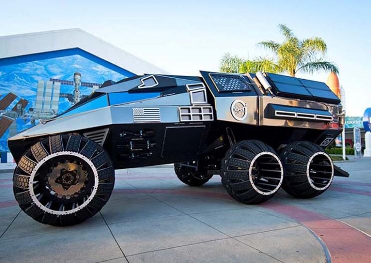 NASA Finally Unveils Its Batmobile-Like Mars Rover Concept