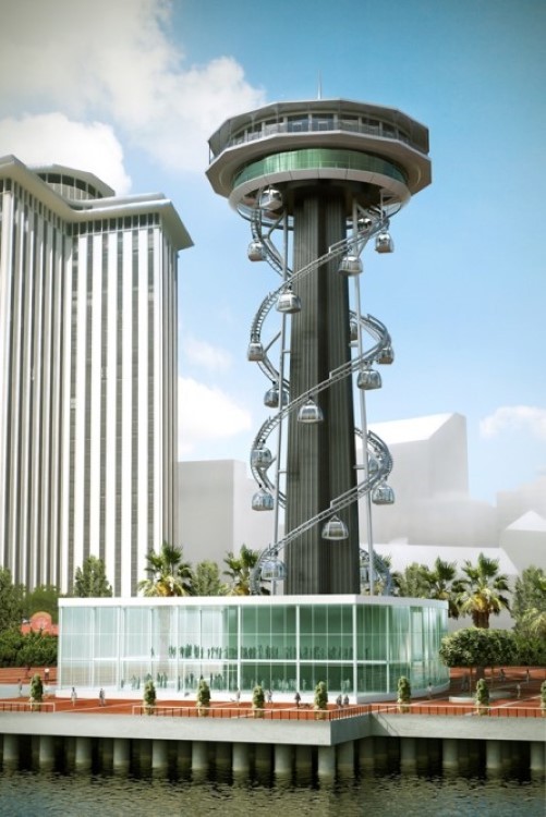 Tricentennial Tower gondola ride proposed for New Orleans