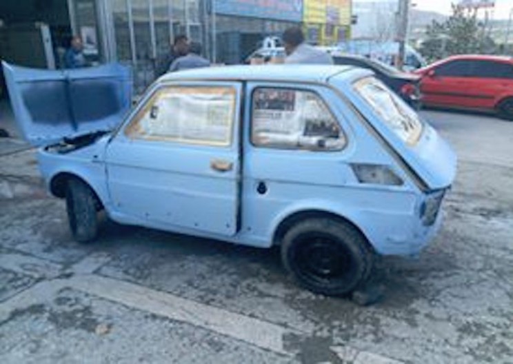 Man Converted Old Fiat into Fully Electric Car