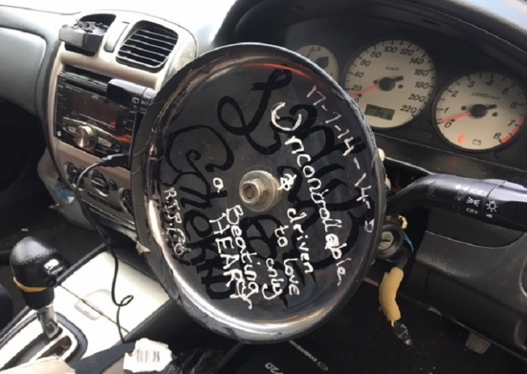 Australian Police Panned Man For Driving With Homemade Steering Wheel
