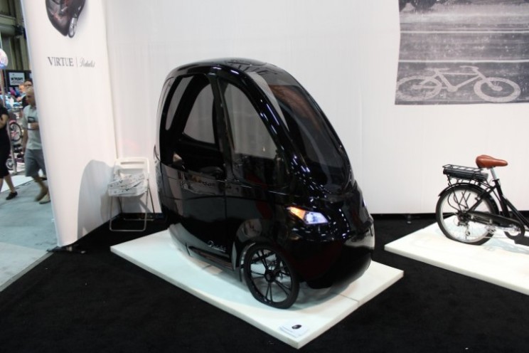 Is it a car? Is it a bike? It’s both! Meet the Virtue Velomobile Pedalist