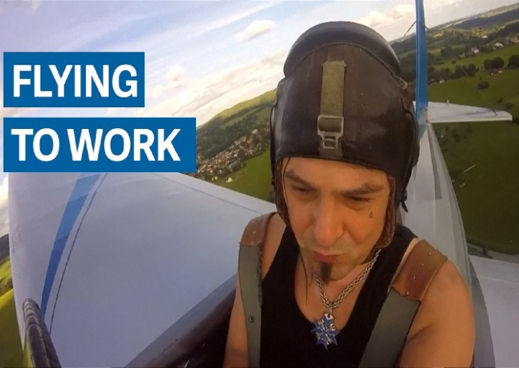Locksmith Builds His Own Aircraft To Cut His Commute By Seven Minutes