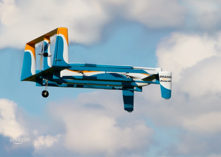 Amazon Delivers Package by Drone in 13 Mins!