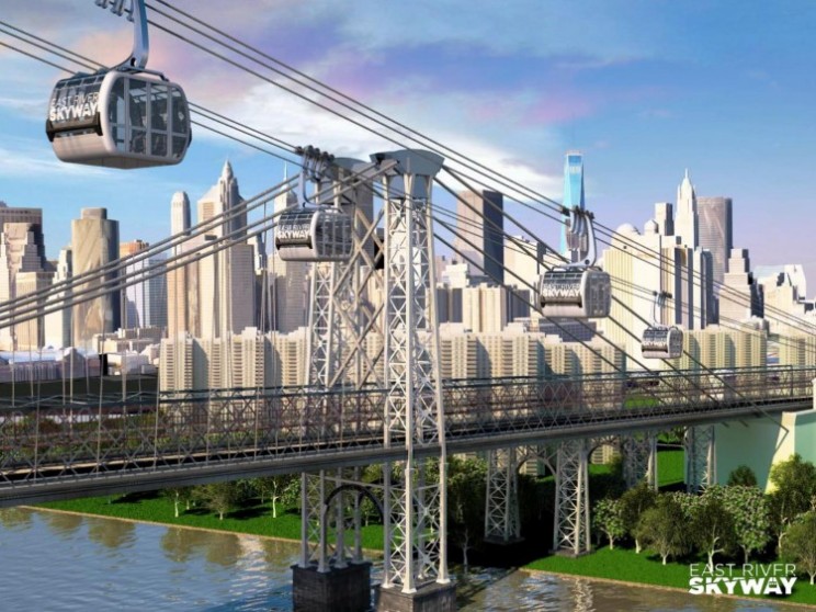New York could get high speed gondolas in the future via East River Skyway